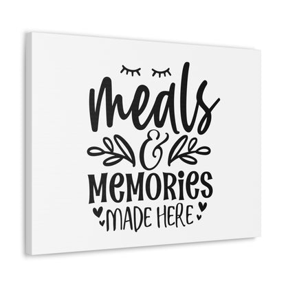 Memories Made Here, Kitchen quote canvas prints, Kitchen wall decor quotes, Kitchen canvas art, Funny kitchen quotes on canvas, Inspirational kitchen quotes - SaviTraviDesigns