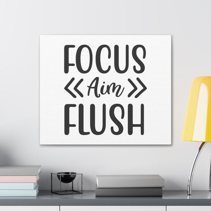 Focus Aim Flush, Rustic Bathroom Decor, Farmhouse Bathroom Signs, Modern Bathroom Wall Decor, Funny Bathroom Signs, Bathroom Wall Art Ideas - SaviTraviDesigns