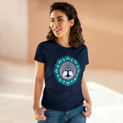 Meditation T-Shirts, Yoga Graphic Tees, Mindfulness Apparel, Zen T-Shirts, Spiritual Shirts, Chakra Tees, Womens T-Shirt