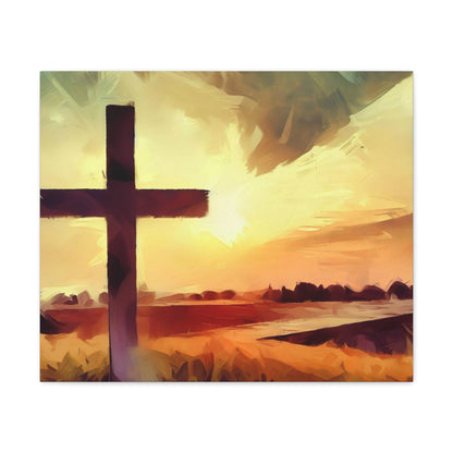 Christian Wall Art, Cross Wall Art, Canvas Gallery Wraps, Christian Country, Christian Art - SaviTraviDesigns