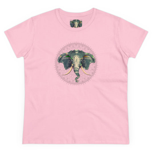 Elephant Mandala Boho Style Graphic Shirt