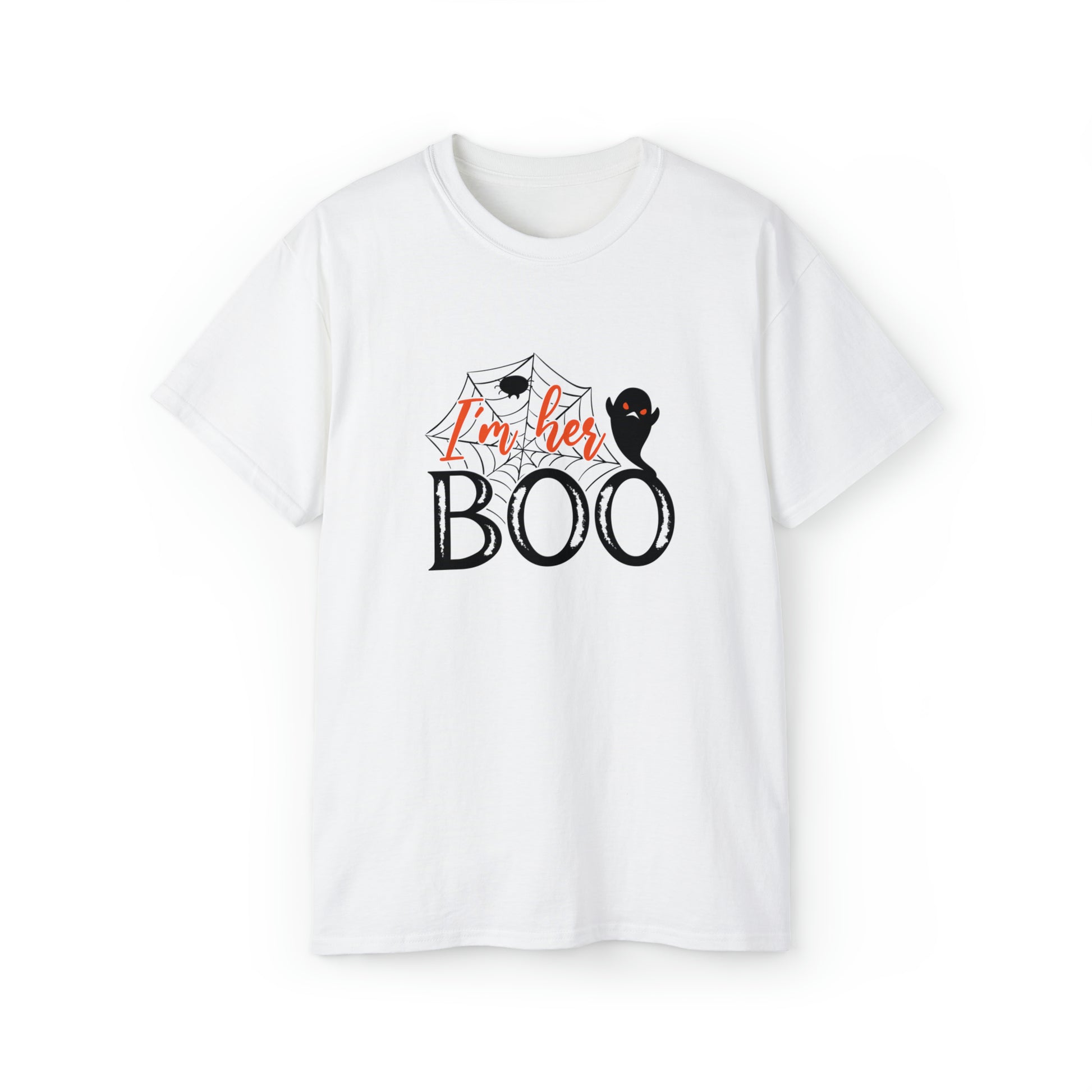 I'm Her Boo, Halloween Graphic Shirts, Spooky Halloween Shirts, Scary Halloween Shirt Designs, Cute Halloween Graphic Tees, Funny Halloween Shirt Ideas - SaviTraviDesigns