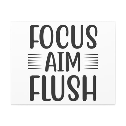 Focus Aim Flush, Rustic Bathroom Decor, Farmhouse Bathroom Signs, Modern Bathroom Wall Decor, Funny Bathroom Signs, Bathroom Wall Art Ideas - SaviTraviDesigns