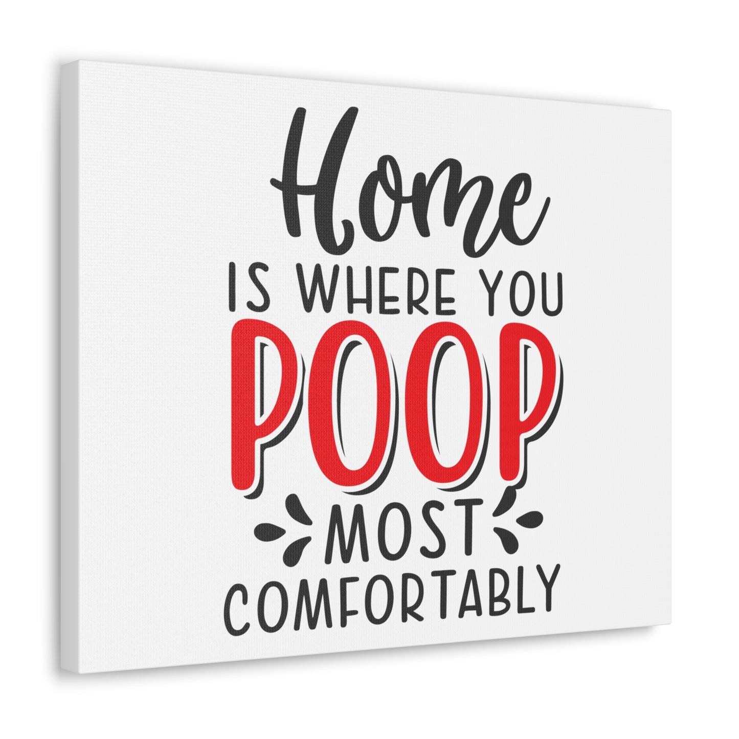 Home Is Where You Poop, Rustic Bathroom Decor, Farmhouse Bathroom Signs, Modern Bathroom Wall Decor, Funny Bathroom Signs, Bathroom Wall Art Ideas - SaviTraviDesigns