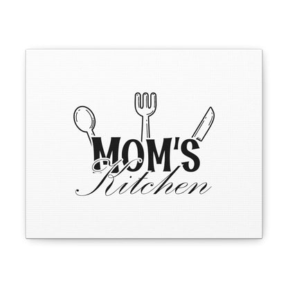 Mom's Kitchen, Kitchen quote canvas prints, Kitchen wall decor quotes, Kitchen canvas art, Funny kitchen quotes on canvas, Inspirational kitchen quotes - SaviTraviDesigns