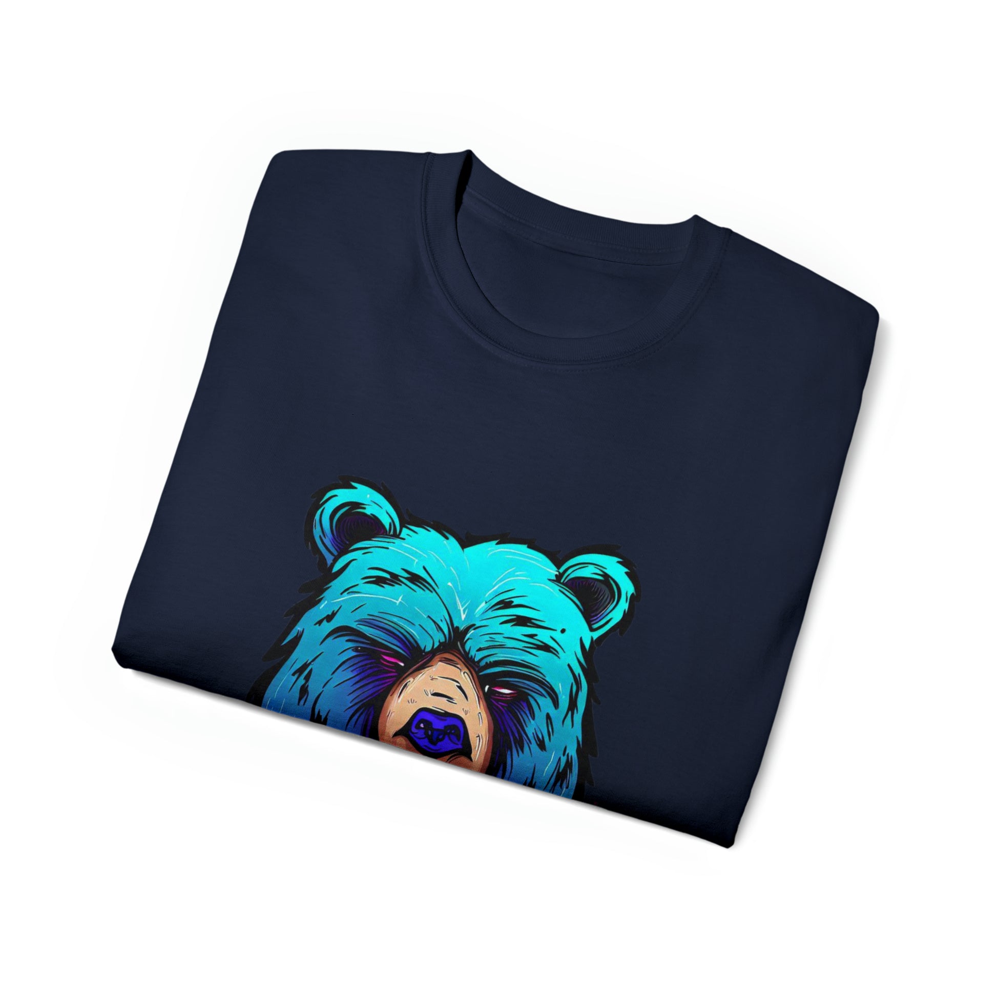 Graffiti shirt, Bear shirt, Urban Art T-Shirt, Blue BearUrban Art - SaviTraviDesigns