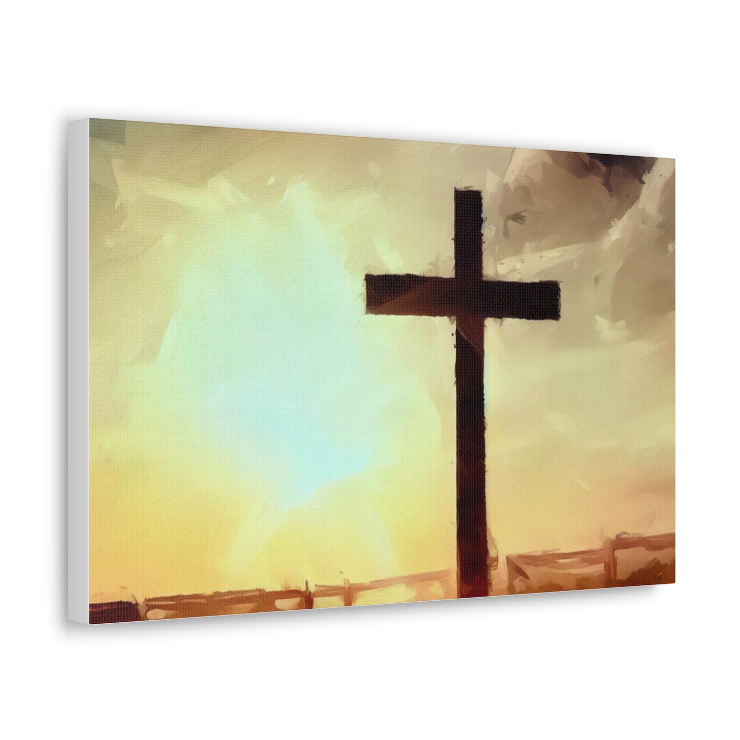 Christian wall art, Cross wall art, Country art, Canvas Gallery Wraps - SaviTraviDesigns