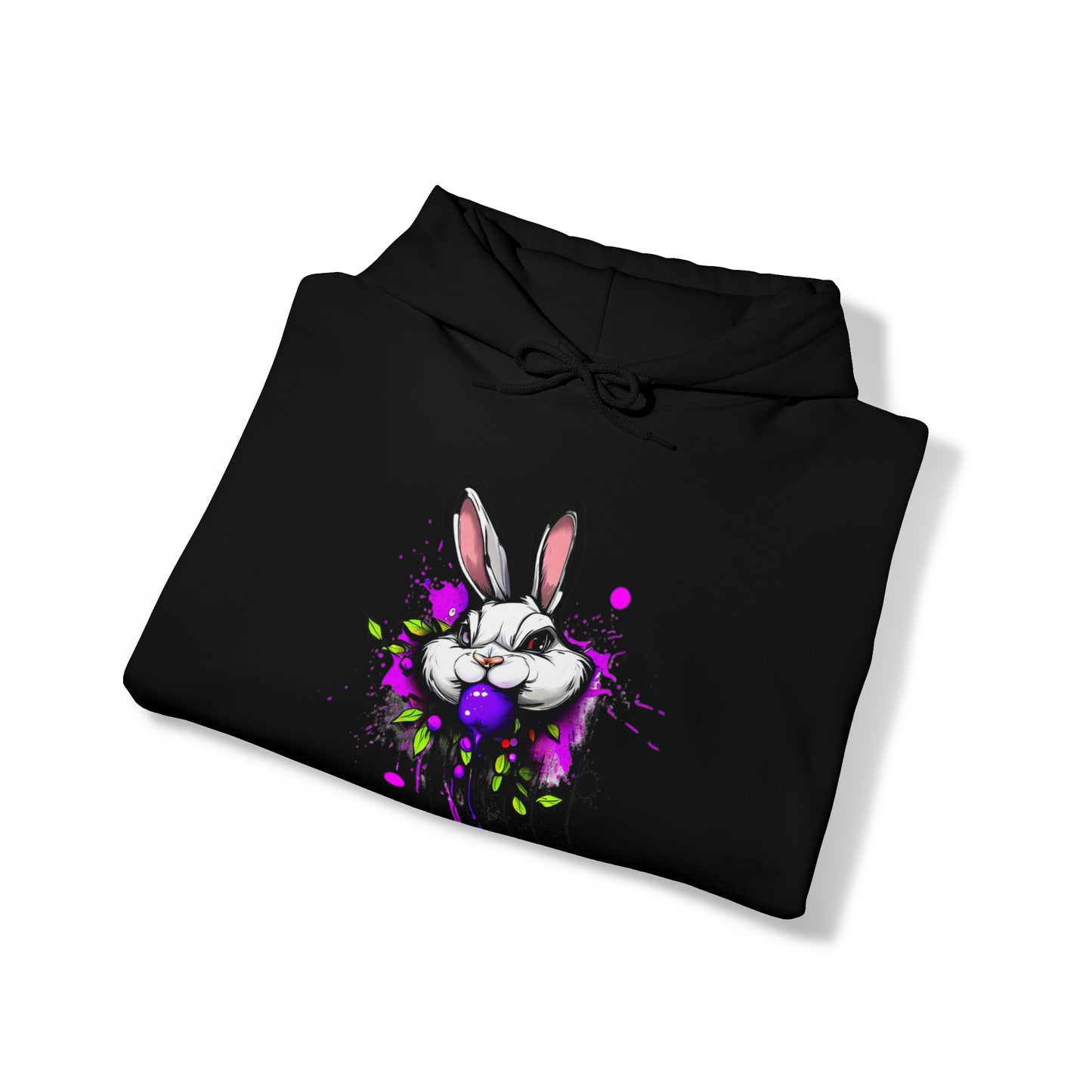 Bunny Hoodie, Graffiti Hoodie, Graffiti Sweatshirt, Bunny Urban art, Hooded Sweatshirt