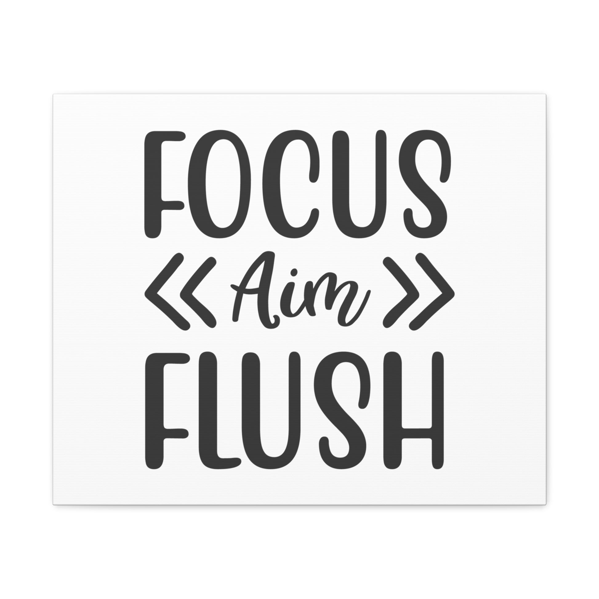 Focus Aim Flush, Rustic Bathroom Decor, Farmhouse Bathroom Signs, Modern Bathroom Wall Decor, Funny Bathroom Signs, Bathroom Wall Art Ideas - SaviTraviDesigns