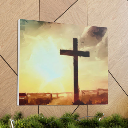 Christian wall art, Cross wall art, Country art, Canvas Gallery Wraps - SaviTraviDesigns