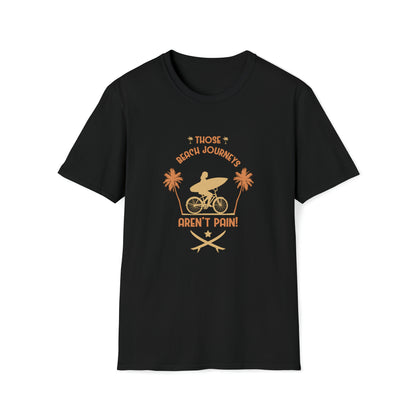 Beach Journey Sand And Sun |Beach Lifestyle Shirts | Summer Vibe Apparel Black