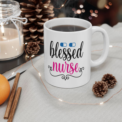 Blessed Nurse Coffee Mug- 11oz