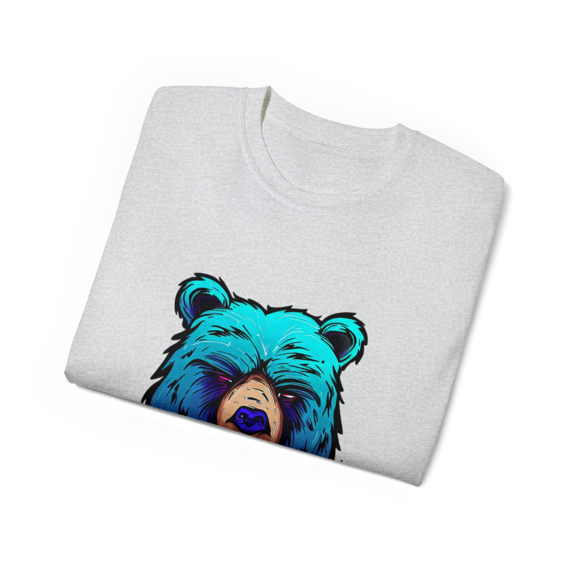 Graffiti shirt, Bear shirt, Urban Art T-Shirt, Blue BearUrban Art - SaviTraviDesigns