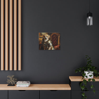 Fancy Dog, Canvas Dog Art, Dog Wall Art, Canine Canvas Art, Canvas Gallery Wraps