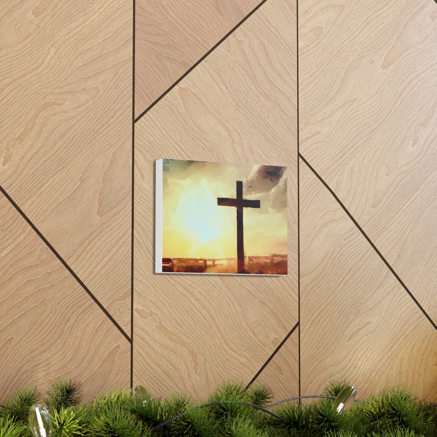 Christian wall art, Cross wall art, Country art, Canvas Gallery Wraps - SaviTraviDesigns