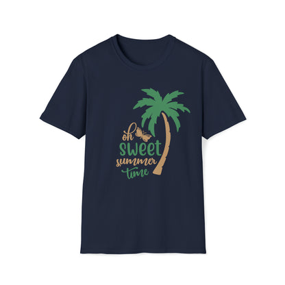 Sweet Summer Time |Beach Lifestyle Shirts | Summer Vibe Apparel Navy