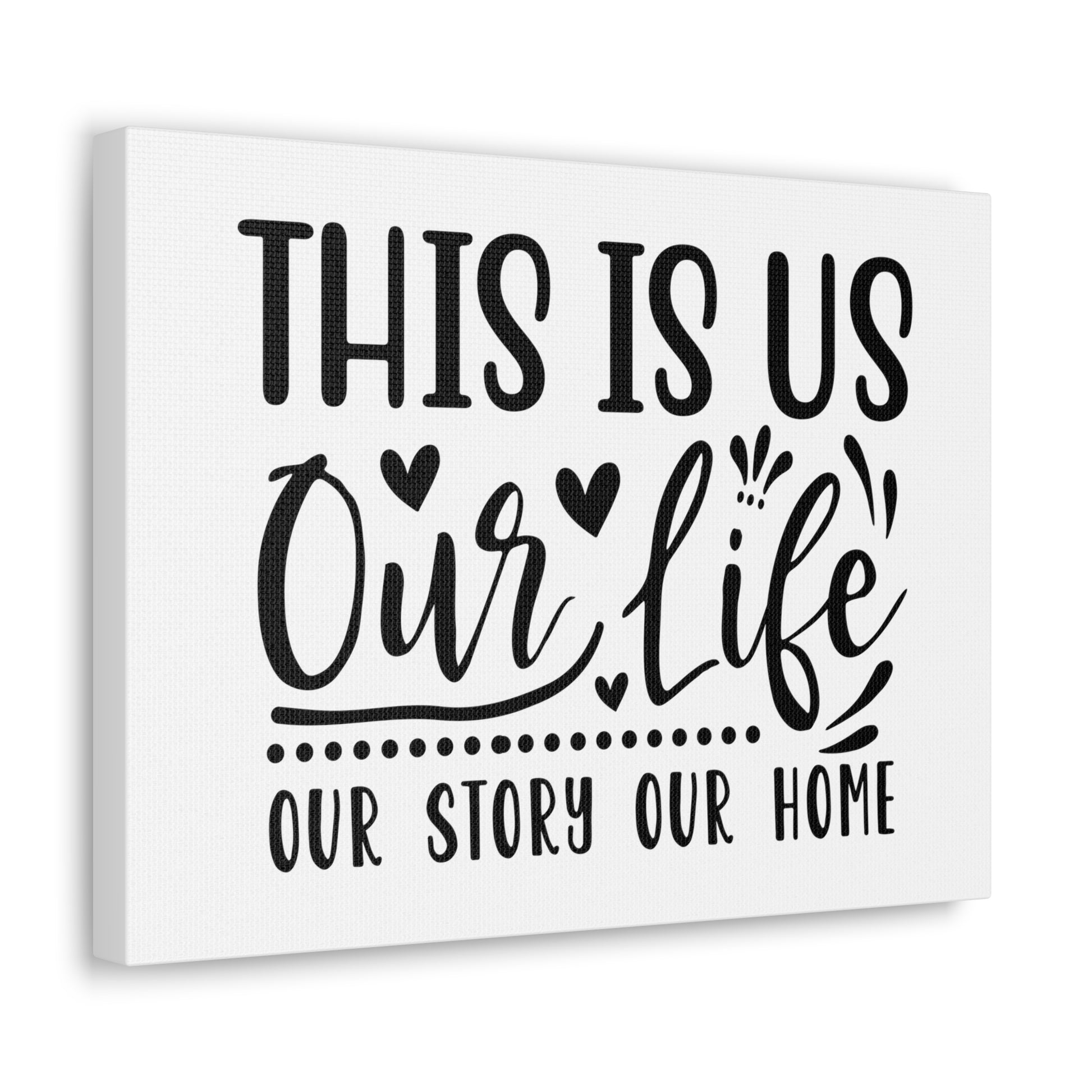 This is our Life, Home decor quotes, House and home signs, Inspirational home quotes, Home sweet home signs, Welcome home signs, Family home quotes, Living room wall quotes - SaviTraviDesigns