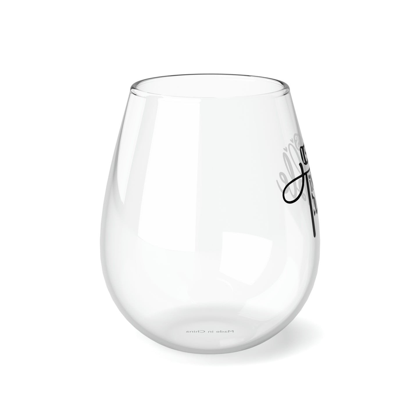 Get Us into Trouble, Wine Lover Wine Glass, Unique Stemless Wine, Trendy Wine Glass, Wine Glass Ideas, Stemless Wine Glass, 11.75oz - SaviTraviDesigns