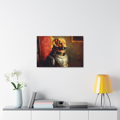 Fancy Dog, Canvas Dog Art, Dog Wall Art, Canine Canvas Art,Canvas Gallery Wraps, Pet Art, King Dog