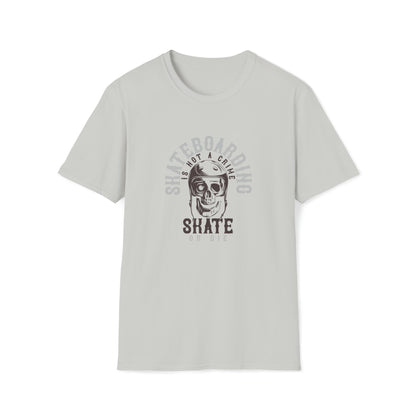 Skate or Die |Beach Lifestyle Shirts | Summer Vibe Apparel Ice Grey