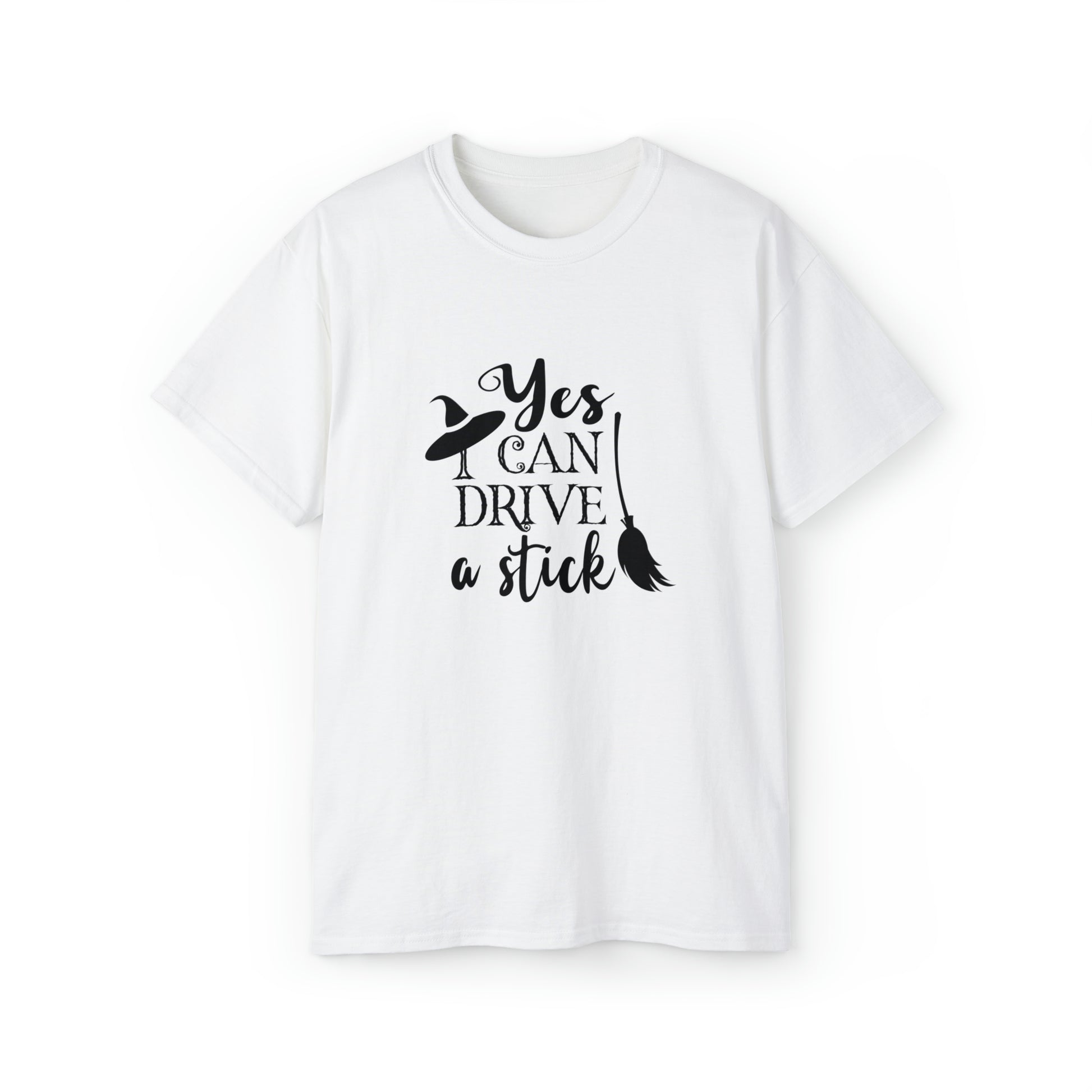 Yes I Can Fly Stick, Halloween Graphic Shirts, Spooky Halloween Shirts, Scary Halloween Shirt Designs, Cute Halloween Graphic Tees, Funny Halloween Shirt Ideas - SaviTraviDesigns