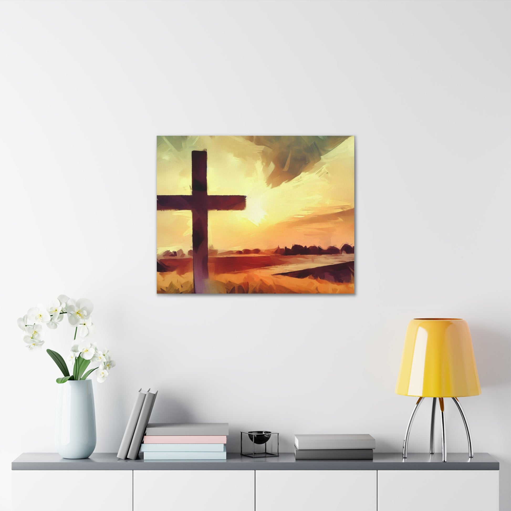 Christian Wall Art, Cross Wall Art, Canvas Gallery Wraps, Christian Country, Christian Art - SaviTraviDesigns