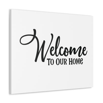 Welcome to Our Home, Home decor quotes, House and home signs, Inspirational home quotes, Home sweet home signs, Welcome home signs, Family home quotes, Living room wall quotes - SaviTraviDesigns