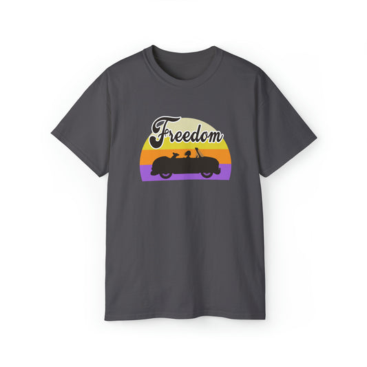 Freedom Tshirt, Outdoor Graphic T-shirt, Adventure T-Shirts, Nature Tees, Hiking T-Shirts, Camping Graphic Shirts, Mountain Tee Shirts - SaviTraviDesigns