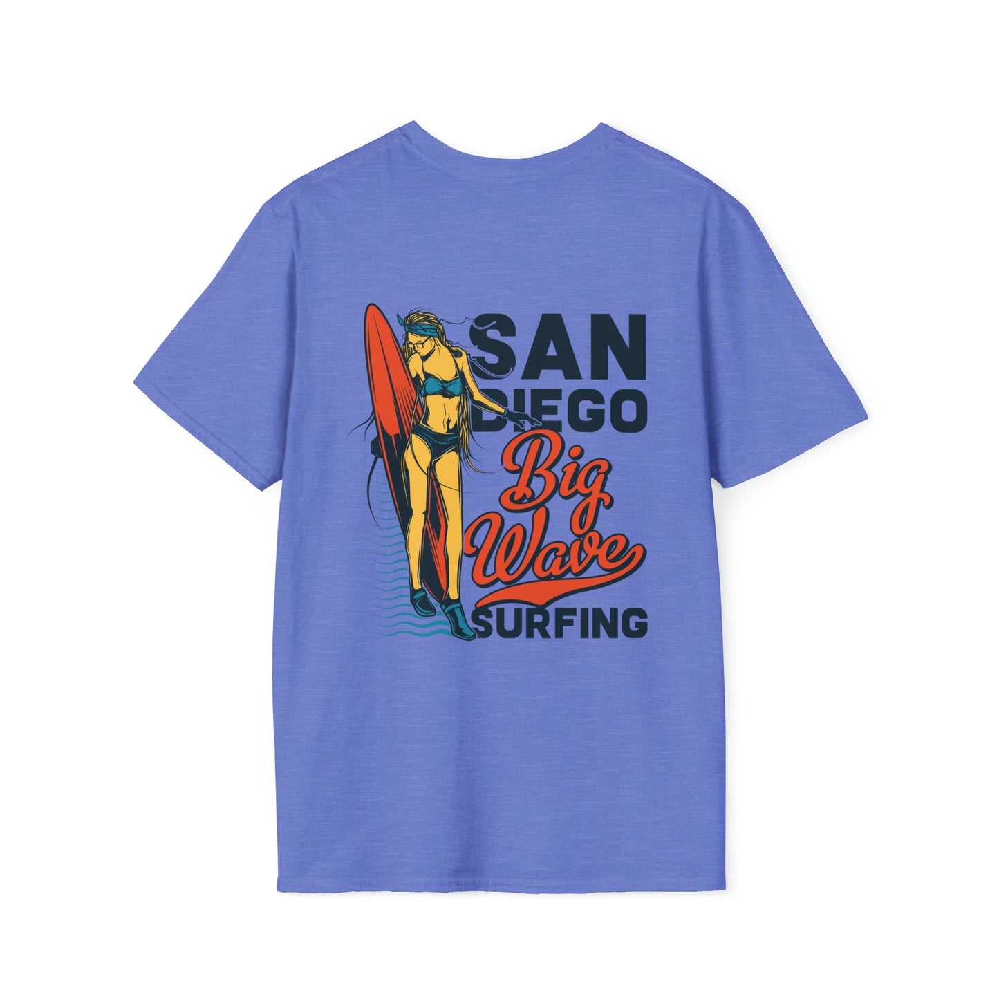 San Diego Big Wave Surfing, Beachwear Graphics, Tropical T-Shirt Designs, Ocean-Inspired Shirts, Surfing Graphics, Sun and Sand Apparel, Summer Wardrobe Essentials - SaviTraviDesigns