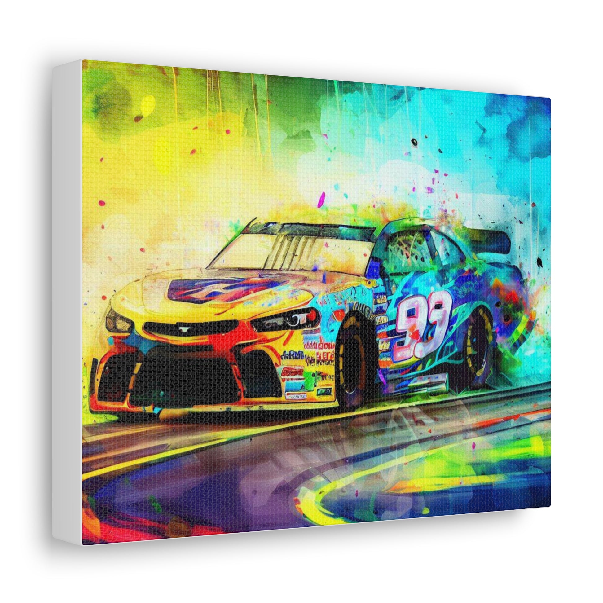 Nascar Painting, Graffiti art prints, Street art canvas, Urban art decor, Graffiti-style wall art, Graffiti canvas prints, Street art posters