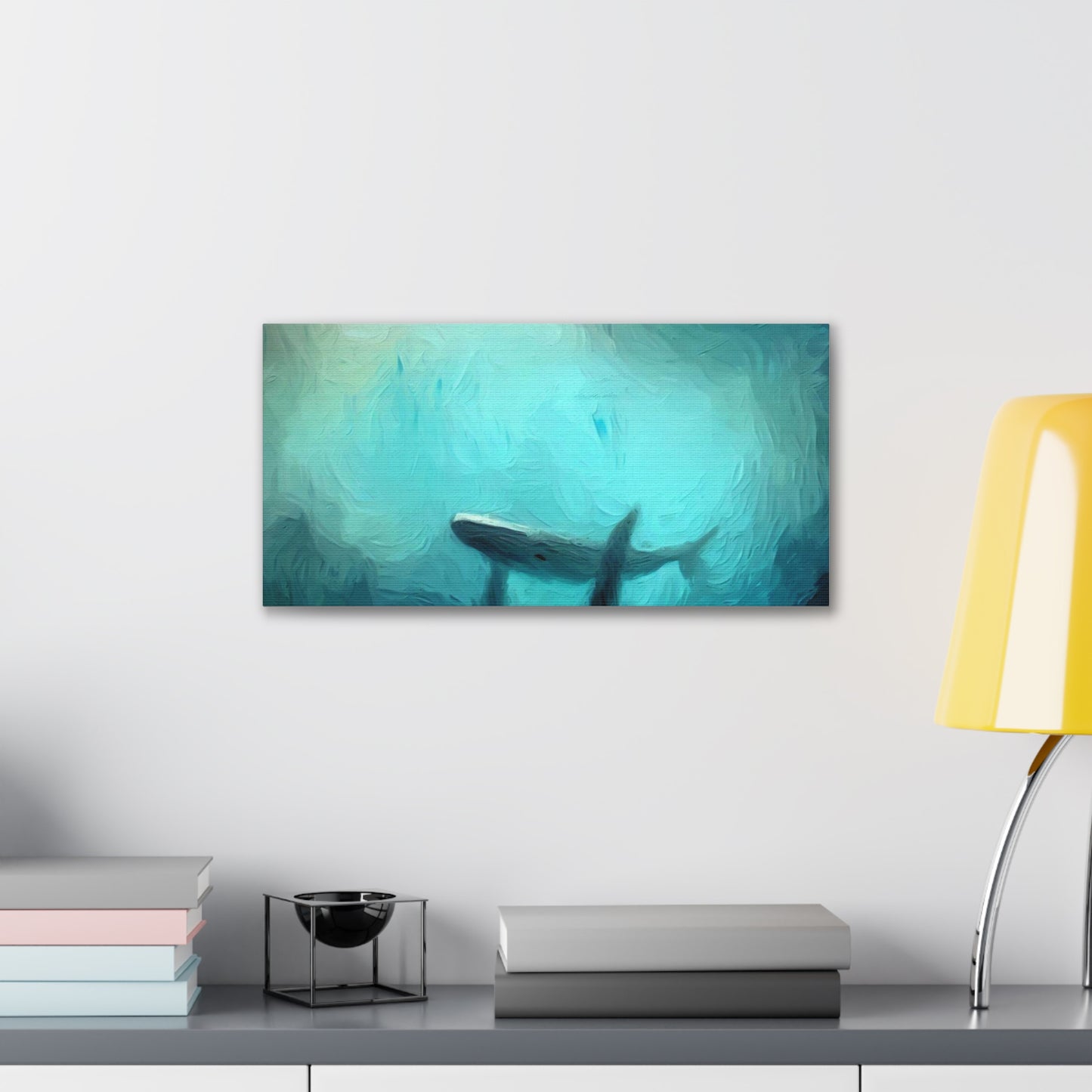 Giant Whale Oil Painting Canvas