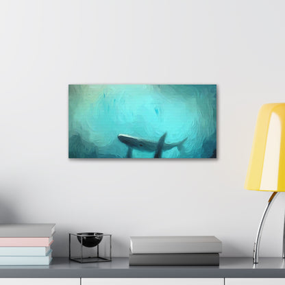 Giant Whale Oil Painting Canvas