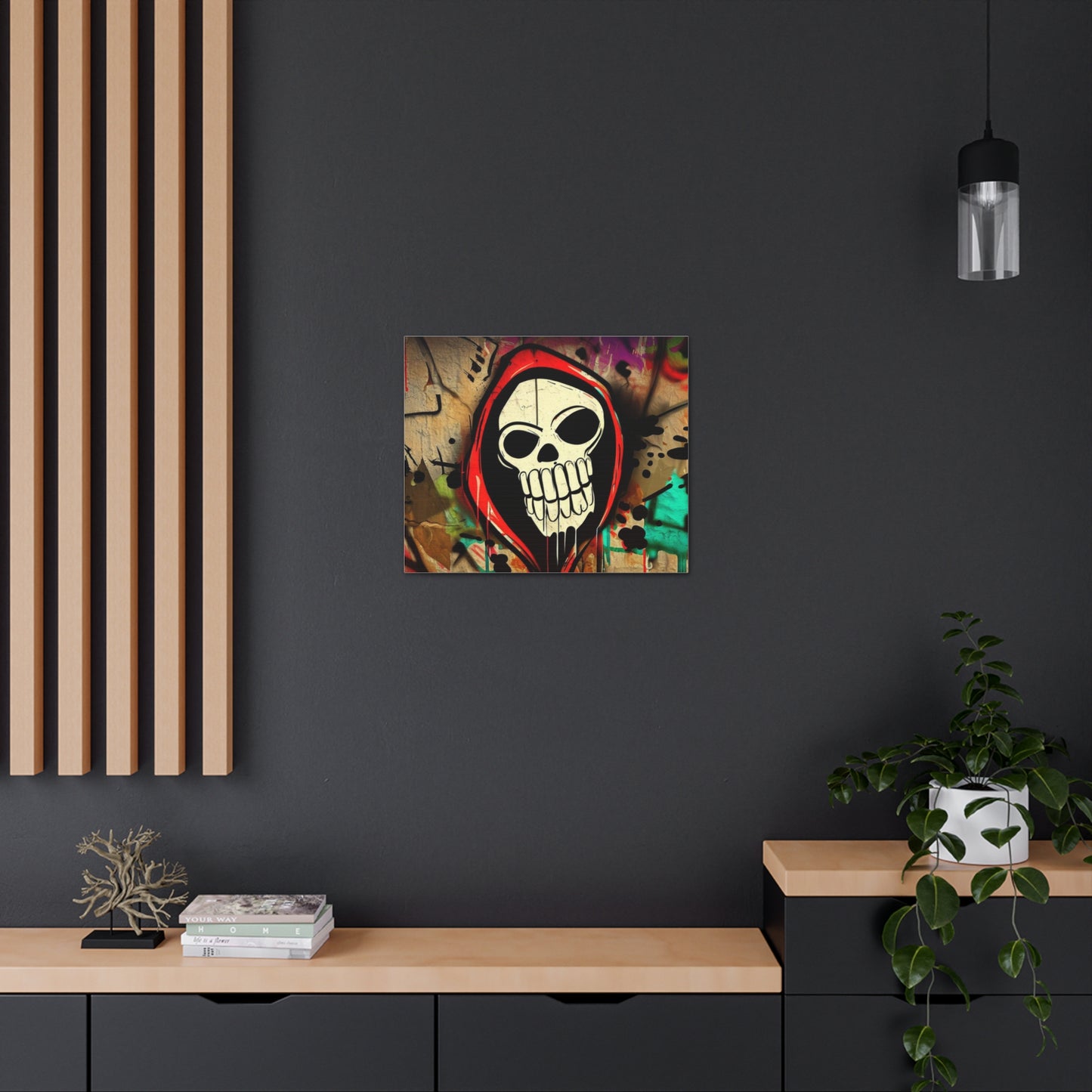 Halloween art, Skeleton canvas prints, Scary Halloween decor, Halloween home decor, Halloween wall, Gothic wall decor, Canvas Gallery Wraps - SaviTraviDesigns