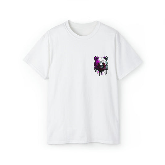 Graffiti Shirt, Urban Style, Graffiti Bear, Purple Bear - SaviTraviDesigns