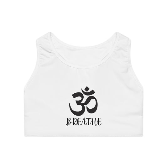 Yoga Top, Breathe Top, Sports Bra, Meditation Top - SaviTraviDesigns