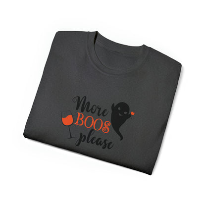 More Boos Please, Halloween Graphic Shirts, Spooky Halloween Shirts, Scary Halloween Shirt Designs, Cute Halloween Graphic Tees, Funny Halloween Shirt Ideas - SaviTraviDesigns