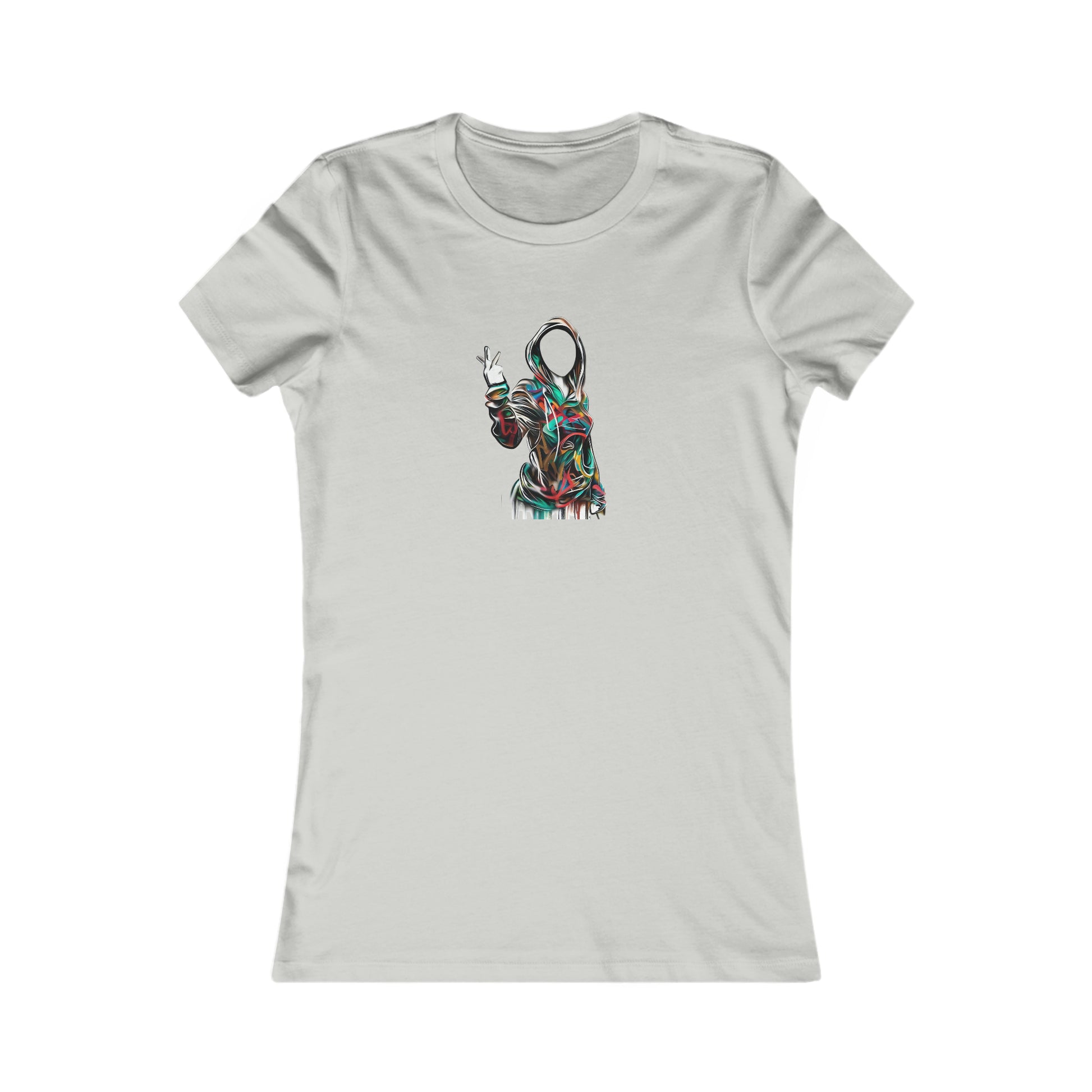 Graffiti style Tshirt, Womens Tshirt, Graphics Tshirt, Digital Female - SaviTraviDesigns