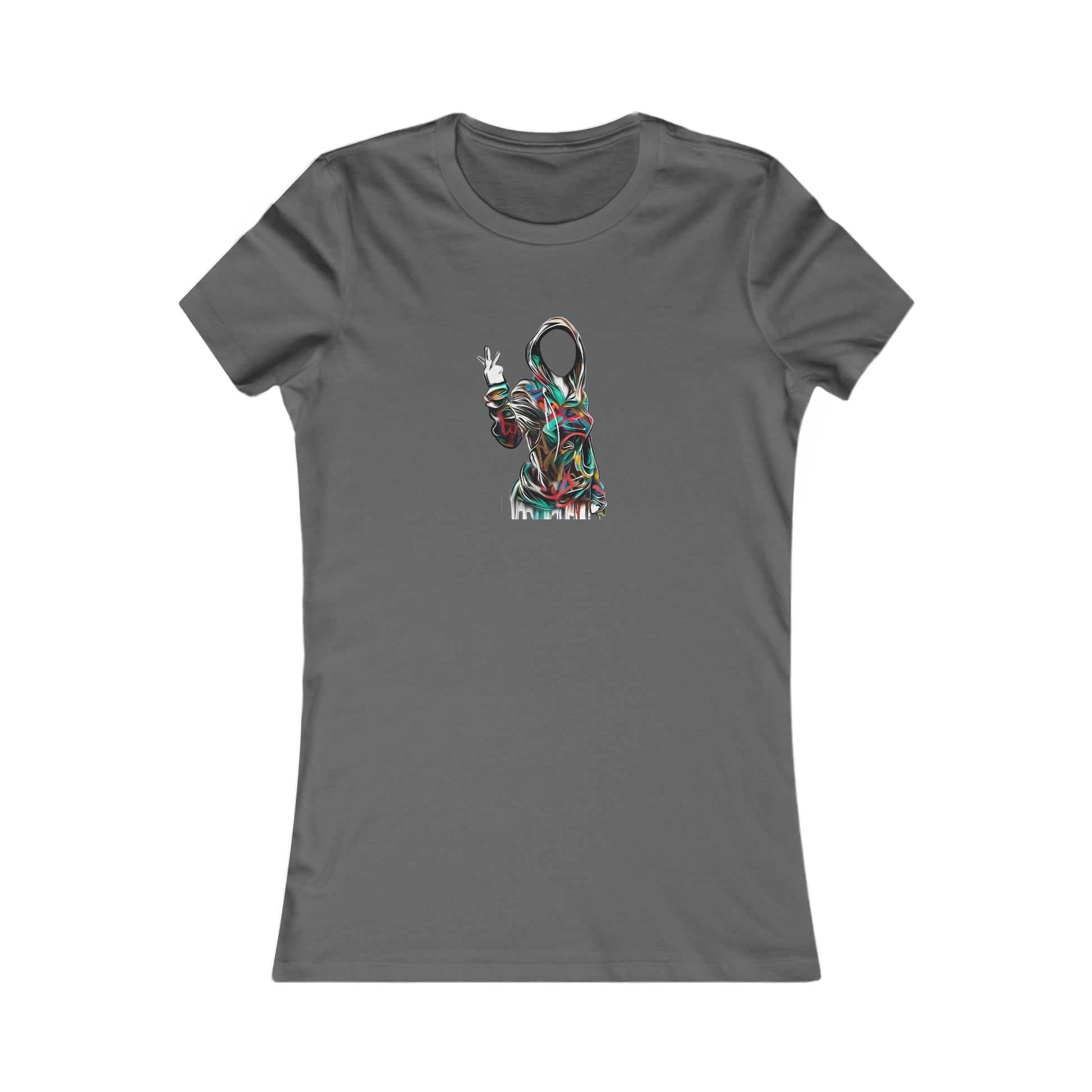 Graffiti style Tshirt, Womens Tshirt, Graphics Tshirt, Digital Female - SaviTraviDesigns