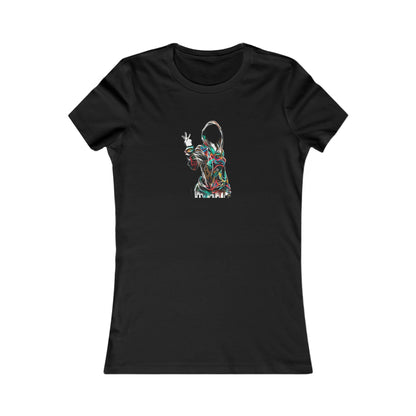 Graffiti style Tshirt, Womens Tshirt, Graphics Tshirt, Digital Female - SaviTraviDesigns