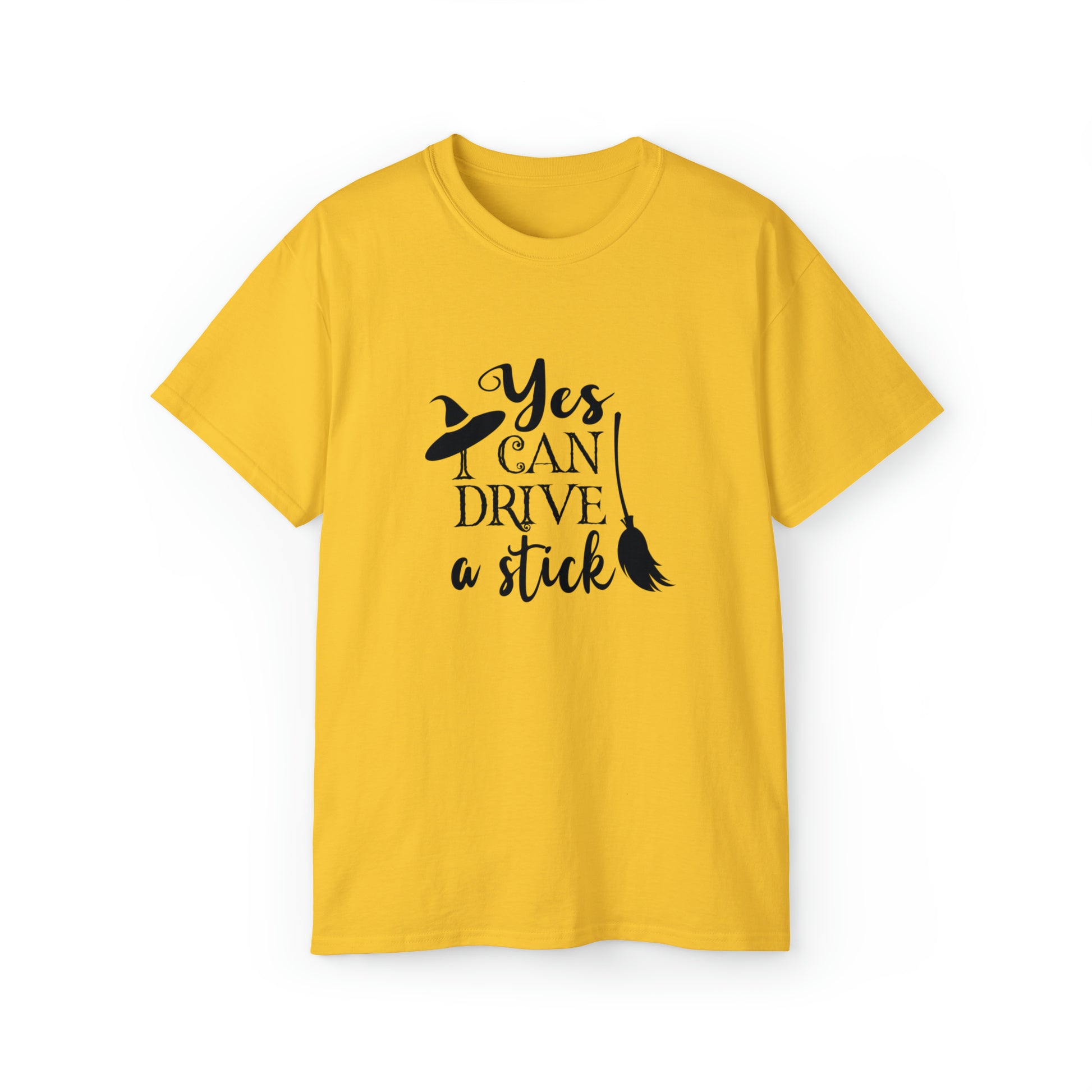 Yes I Can Fly Stick, Halloween Graphic Shirts, Spooky Halloween Shirts, Scary Halloween Shirt Designs, Cute Halloween Graphic Tees, Funny Halloween Shirt Ideas - SaviTraviDesigns