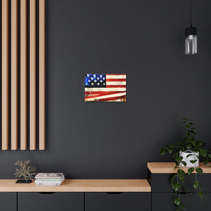 American Flag wall art, Flag wall art, Canvas Gallery Wraps - SaviTraviDesigns