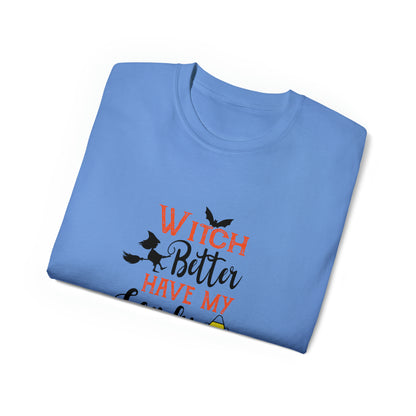 Witch Better Have My Candy, Halloween Graphic Shirts, Spooky Halloween Shirts, Scary Halloween Shirt Designs, Cute Halloween Graphic Tees, Funny Halloween Shirt Ideas - SaviTraviDesigns