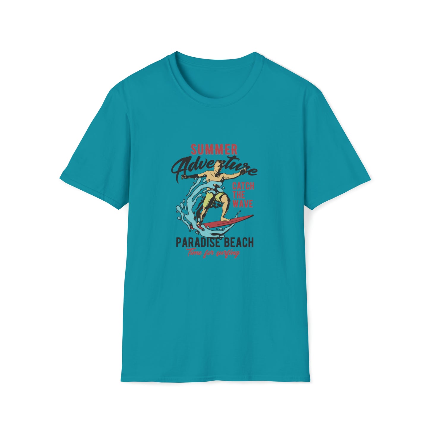 Summer Adventure Paradise Beach |Beach Lifestyle Shirts | Summer Vibe Apparel Tropical Blue