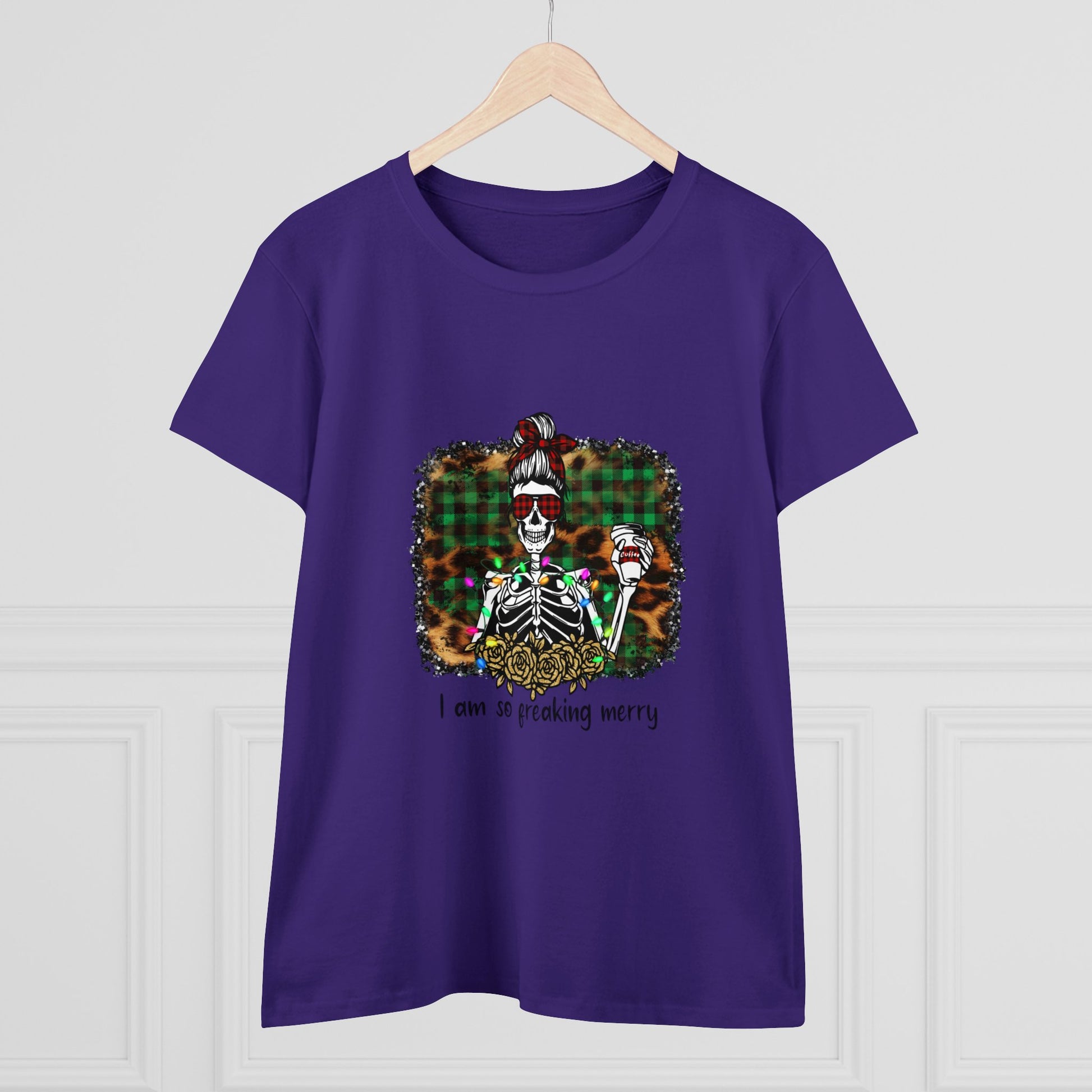 I'm So Freaking Merry, Christmas Graphic Shirts, Festive Holiday T-Shirts, Ugly Christmas Sweater Tees, Funny Christmas Shirt Designs, Cute Xmas Graphic Tees