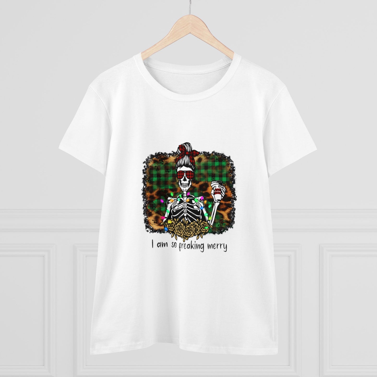 I'm So Freaking Merry, Christmas Graphic Shirts, Festive Holiday T-Shirts, Ugly Christmas Sweater Tees, Funny Christmas Shirt Designs, Cute Xmas Graphic Tees