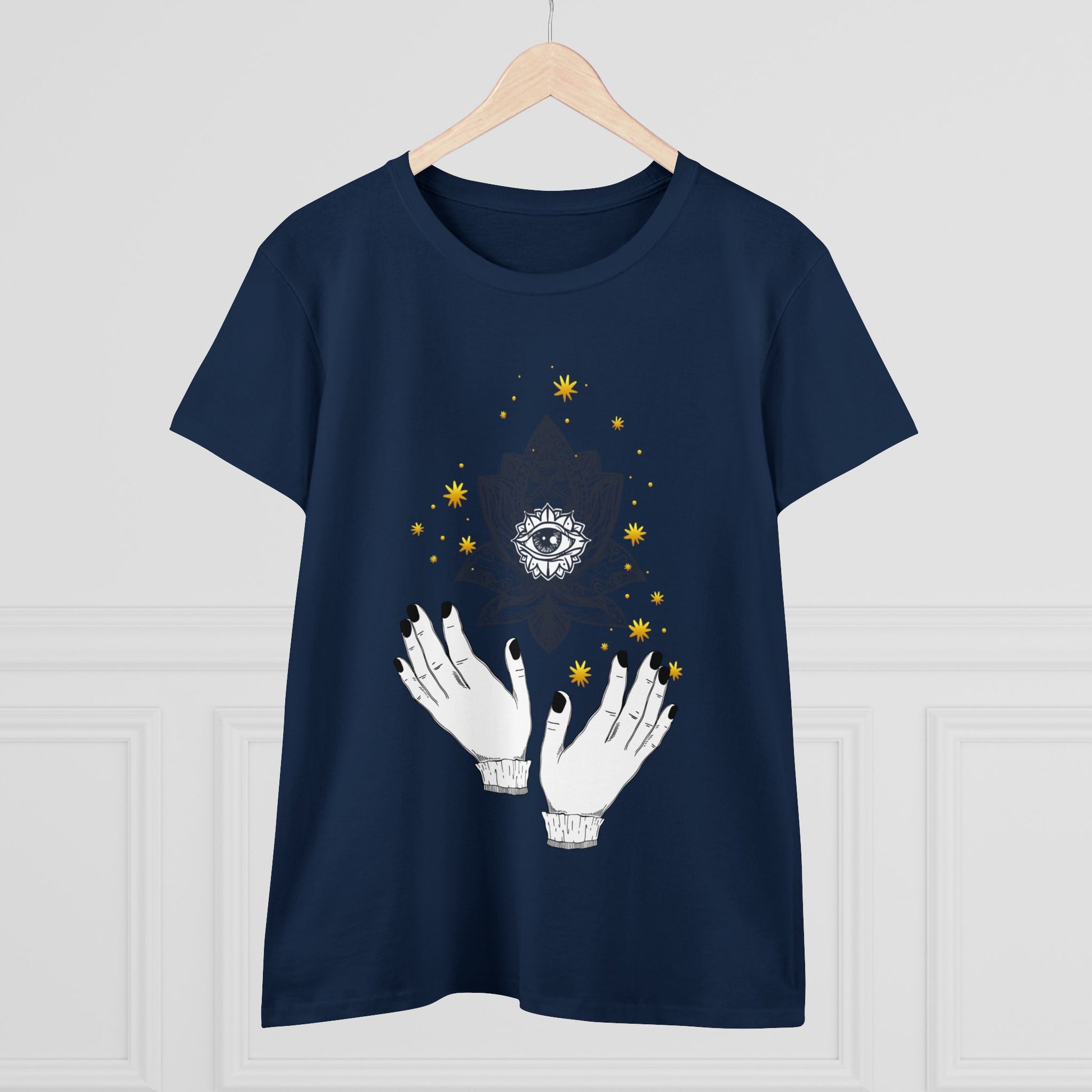 Meditation T-Shirts, Yoga Graphic Tees, Mindfulness Apparel, Zen T-Shirts, Spiritual Shirts, Chakra Tees, Womens T-Shirt