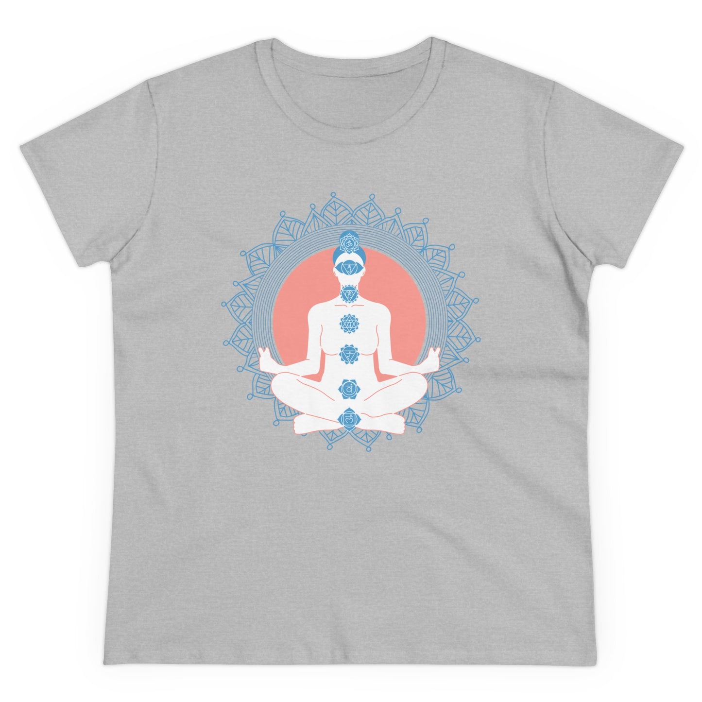 Meditation T-Shirts, Yoga Graphic Tees, Mindfulness Apparel, Zen T-Shirts, Spiritual Shirts, Chakra Tees, Womens T-Shirt