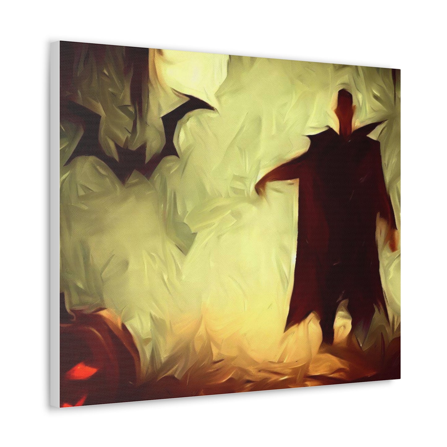 Halloween art, Vampire canvas prints, Scary Halloween decor, Halloween home decor, Halloween wall, Gothic wall decor, Canvas Gallery Wraps - SaviTraviDesigns