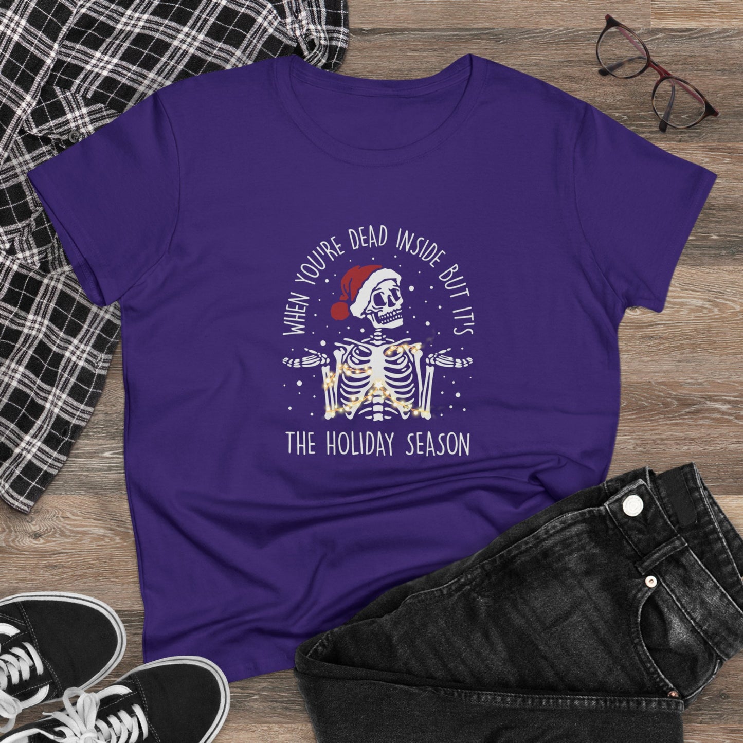 When You Are Dead Inside, Its Holiday Season, Christmas Graphic Shirts, Festive Holiday T-Shirts, Ugly Christmas Sweater Tees, Funny Christmas Shirt Designs, Cute Xmas Graphic Tees