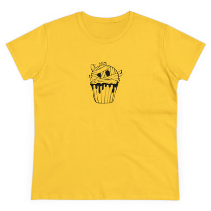 Mummy Cupcake, Halloween Cupcake Designs, Halloween Graphic Shirts, Spooky Halloween Shirts, Cute Halloween Graphic Tees Daisy